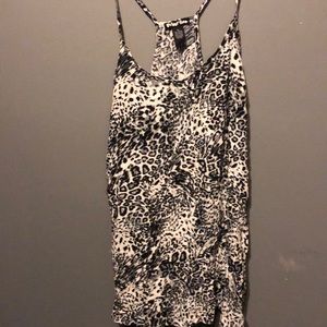 Planet gold tank top